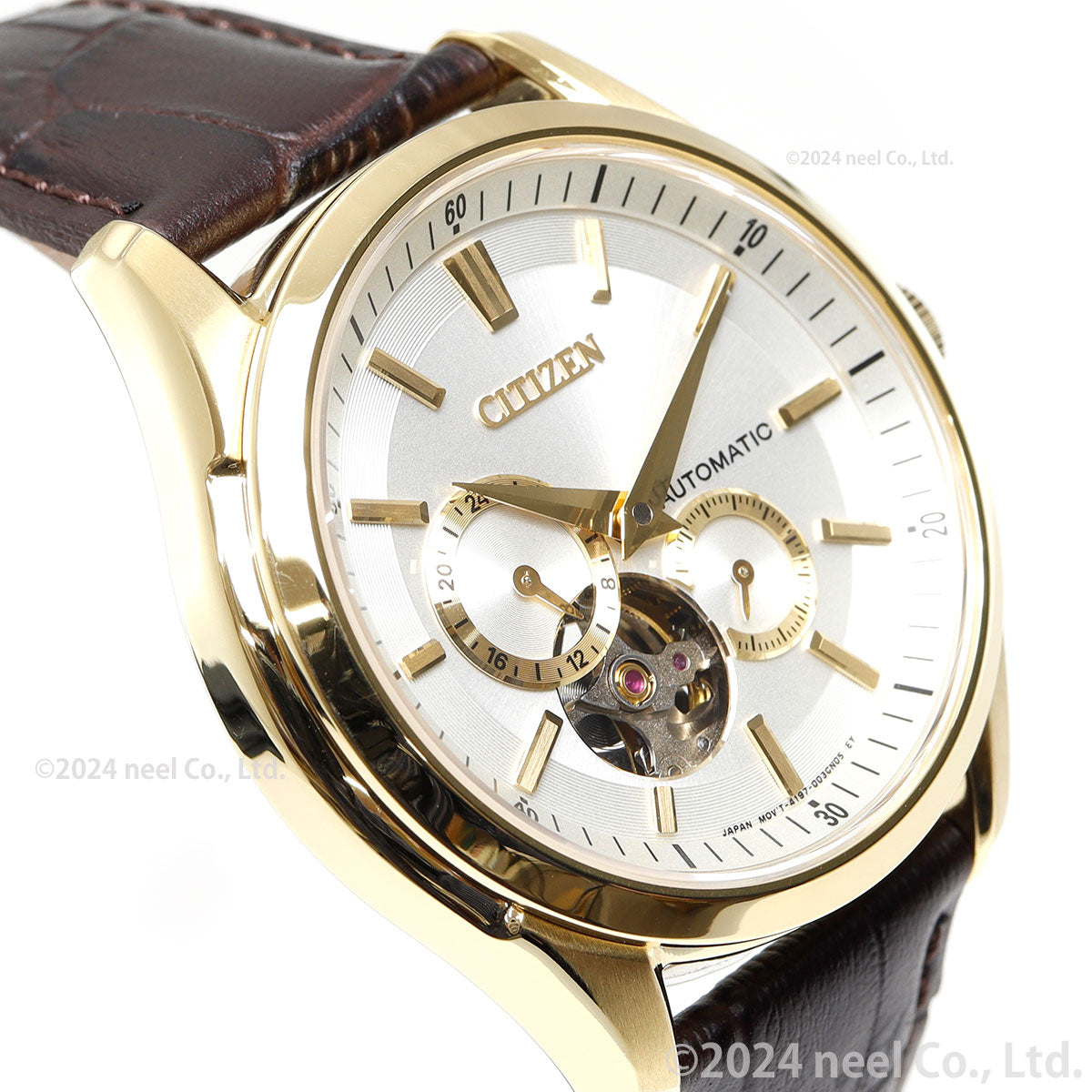 シチズンコレクション CITIZEN COLLECTION メカニカル 自動巻き 機械式 腕時計 メンズ NP1013-02P オープンハート【2025 新作】