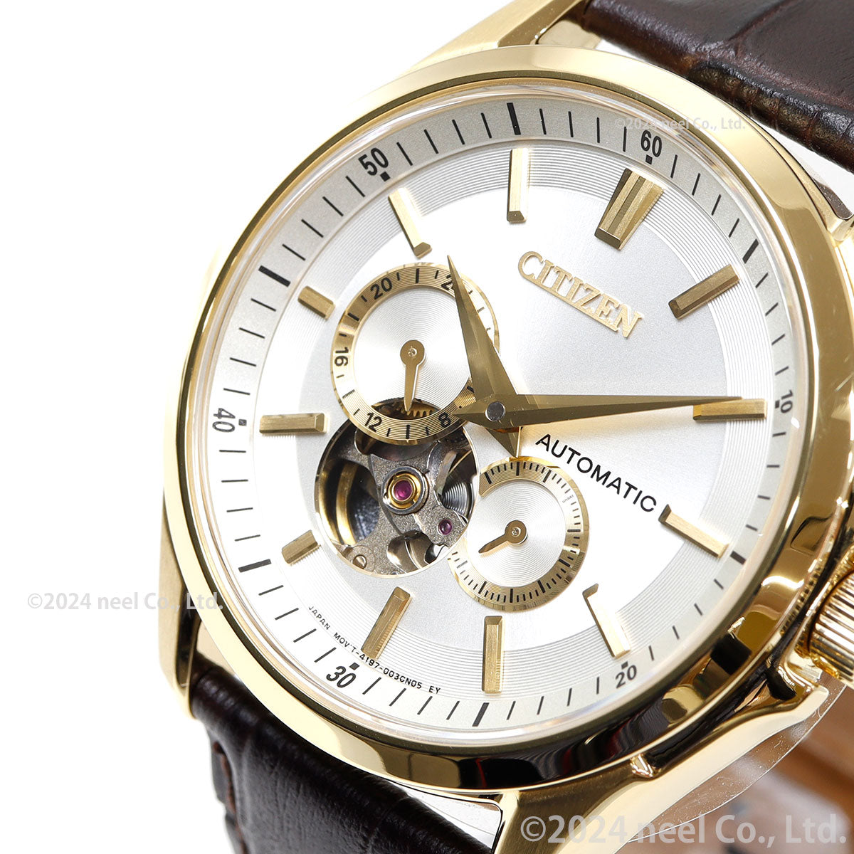 シチズンコレクション CITIZEN COLLECTION メカニカル 自動巻き 機械式 腕時計 メンズ NP1013-02P オープンハート【2025 新作】