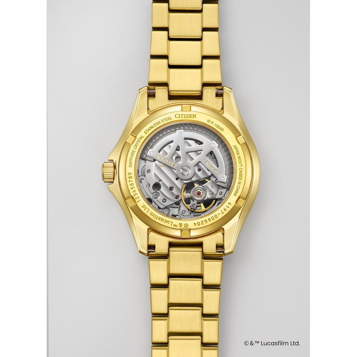 シチズンコレクション CITIZEN COLLECTION メカニカル オ-プンハート 「STAR WARS」 限定モデル 「C-3PO」 自動巻き 機械式 腕時計 メンズ NP1013-53P【2025 新作】