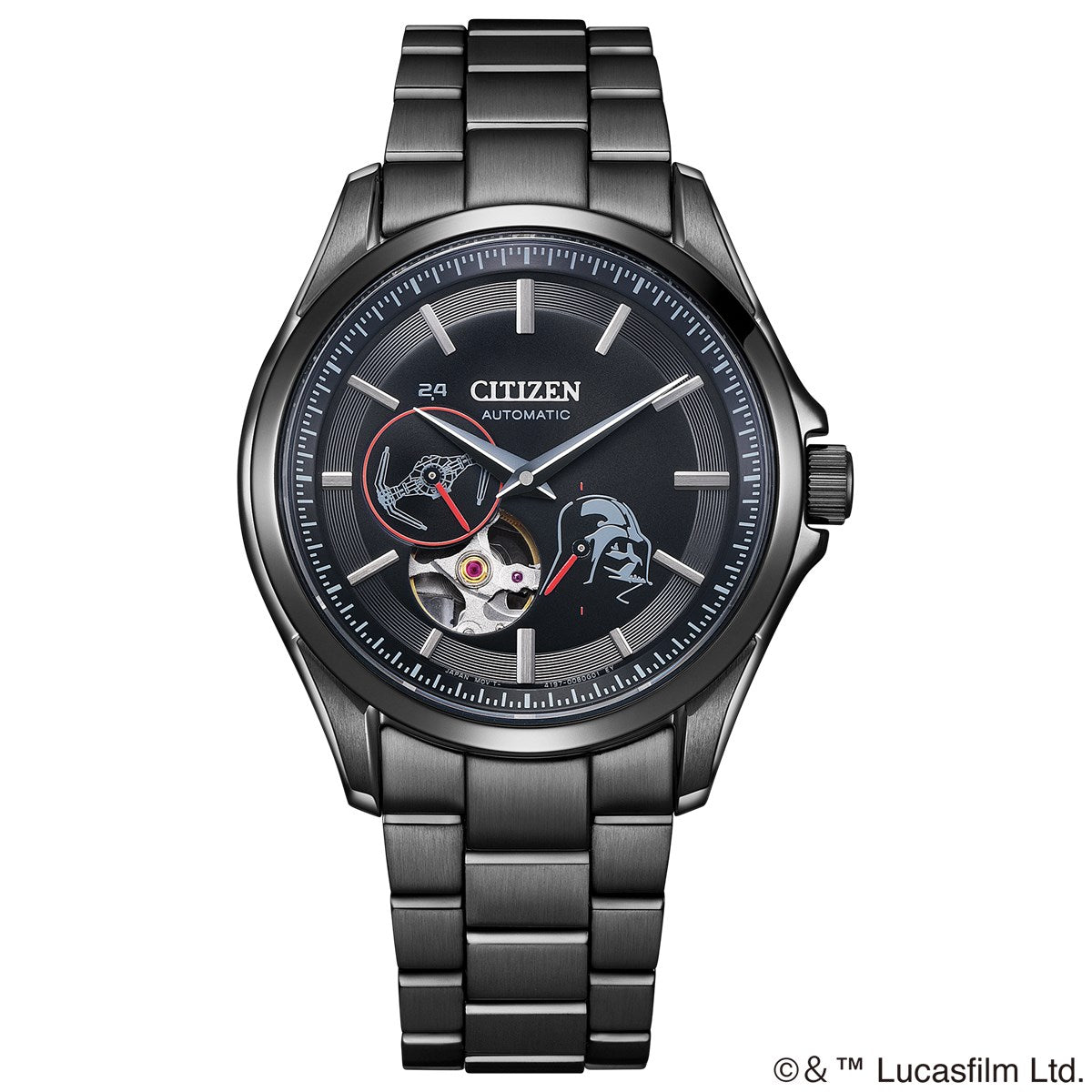 シチズンコレクション CITIZEN COLLECTION メカニカル 自動巻き 機械式 「ダース・ベイダー」 限定モデル 腕時計 メンズ NP1015-66E【2024 新作】