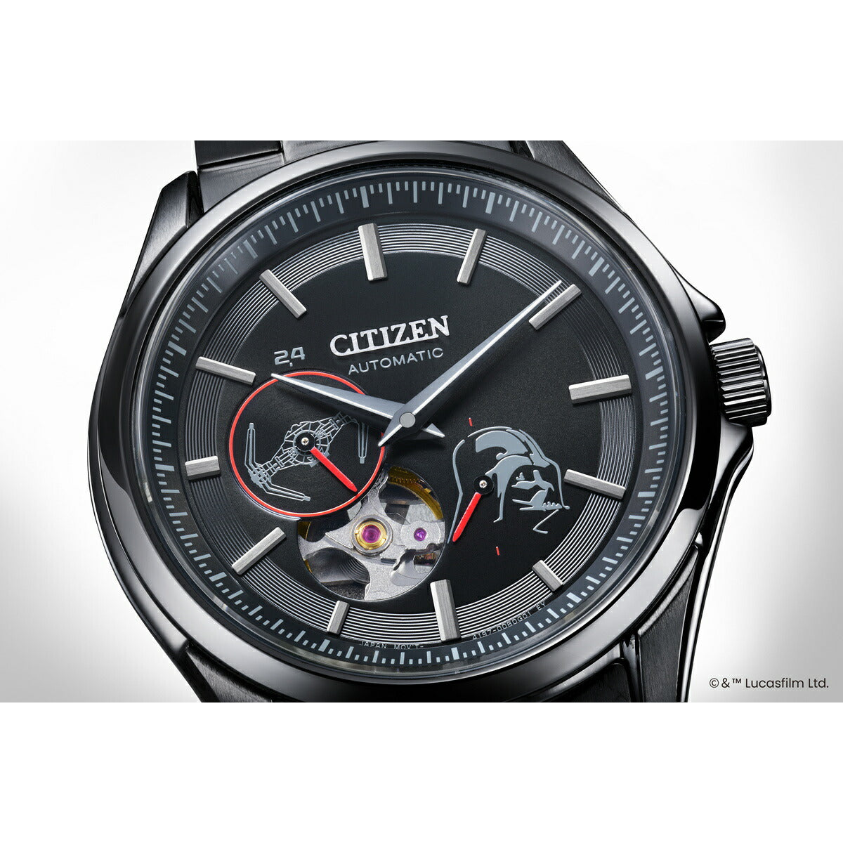 シチズンコレクション CITIZEN COLLECTION メカニカル 自動巻き 機械式 「ダース・ベイダー」 限定モデル 腕時計 メンズ NP1015-66E【2024 新作】