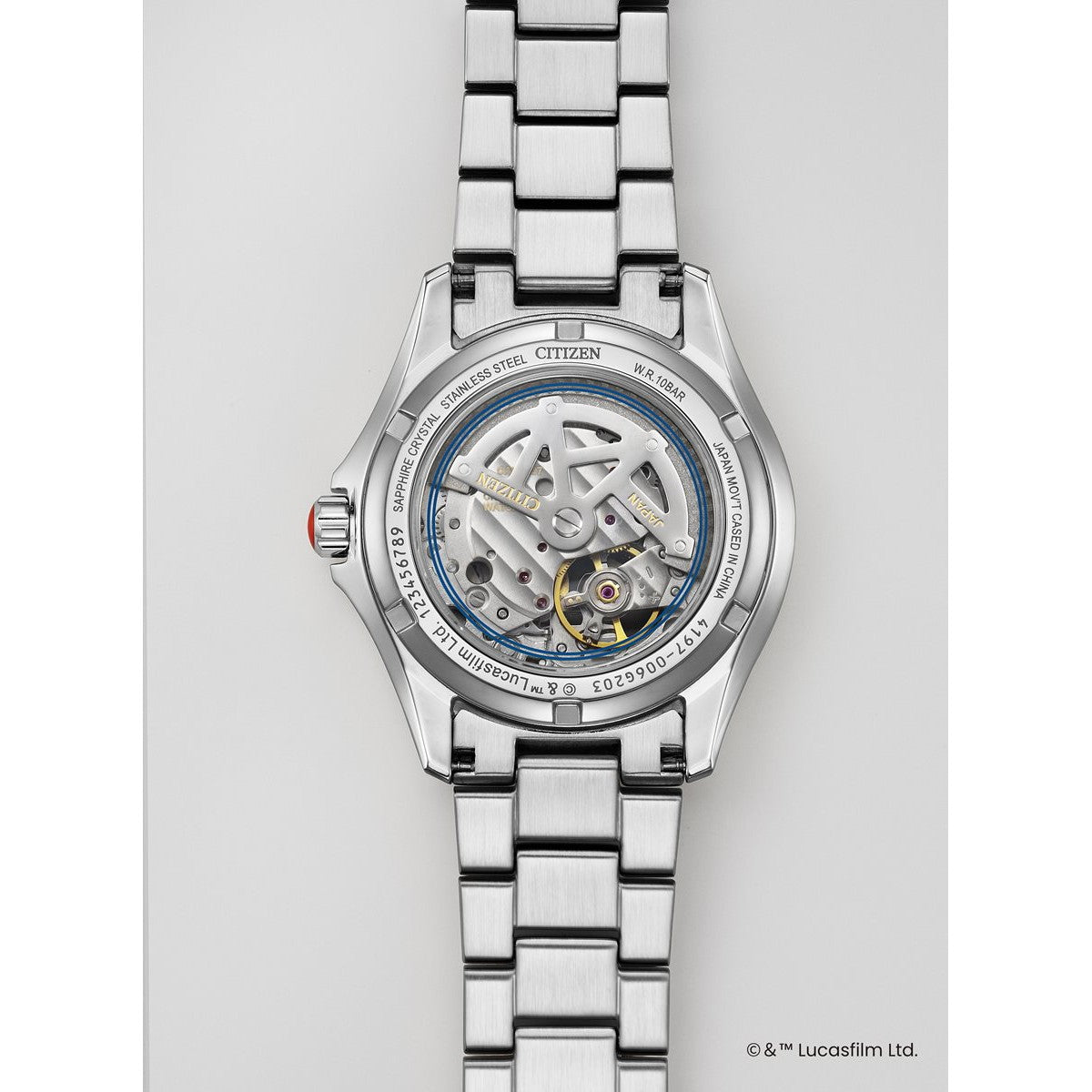 シチズンコレクション CITIZEN COLLECTION メカニカル オ-プンハート 「STAR WARS」 限定モデル 「R2-D2」 自動巻き 機械式 腕時計 メンズ NP1017-61A【2025 新作】