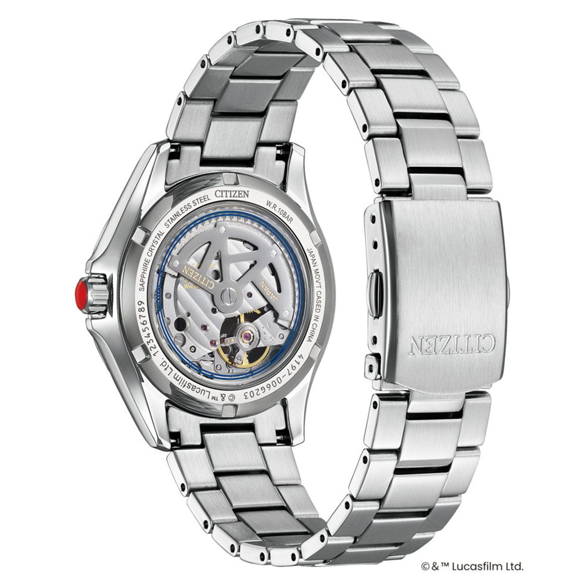 シチズンコレクション CITIZEN COLLECTION メカニカル オ-プンハート 「STAR WARS」 限定モデル 「R2-D2」 自動巻き 機械式 腕時計 メンズ NP1017-61A【2025 新作】