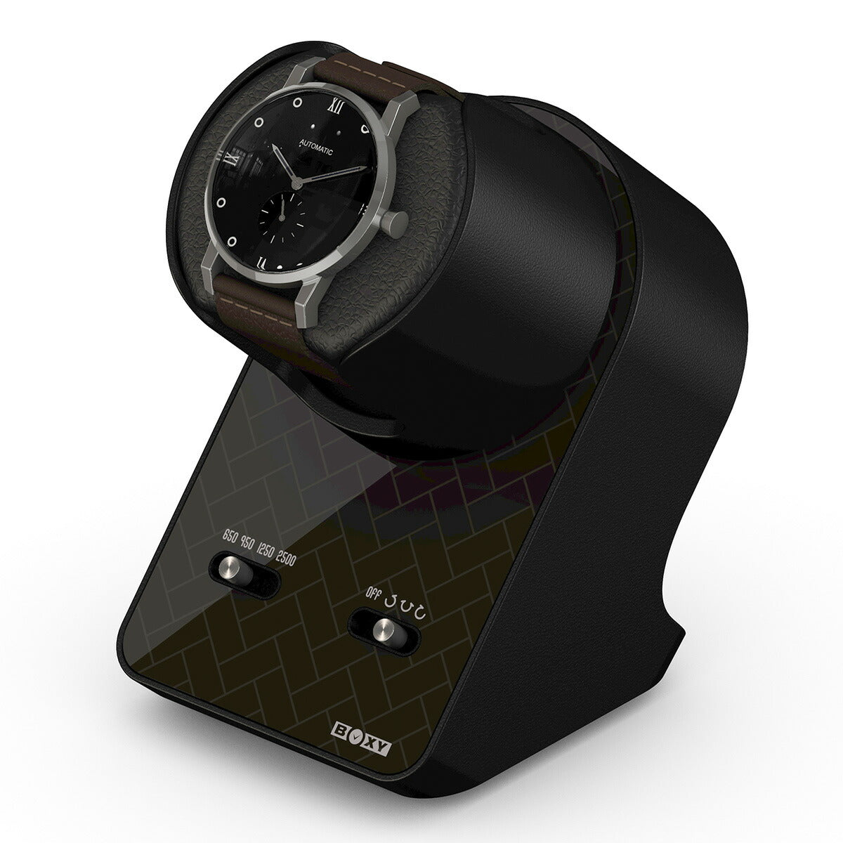 ボクシーデザイン BOXY Design ウォッチワインダー ワインディングマシーン BLDC WINDER Night Stand 1本巻き ブラック NS-BLDC-BK