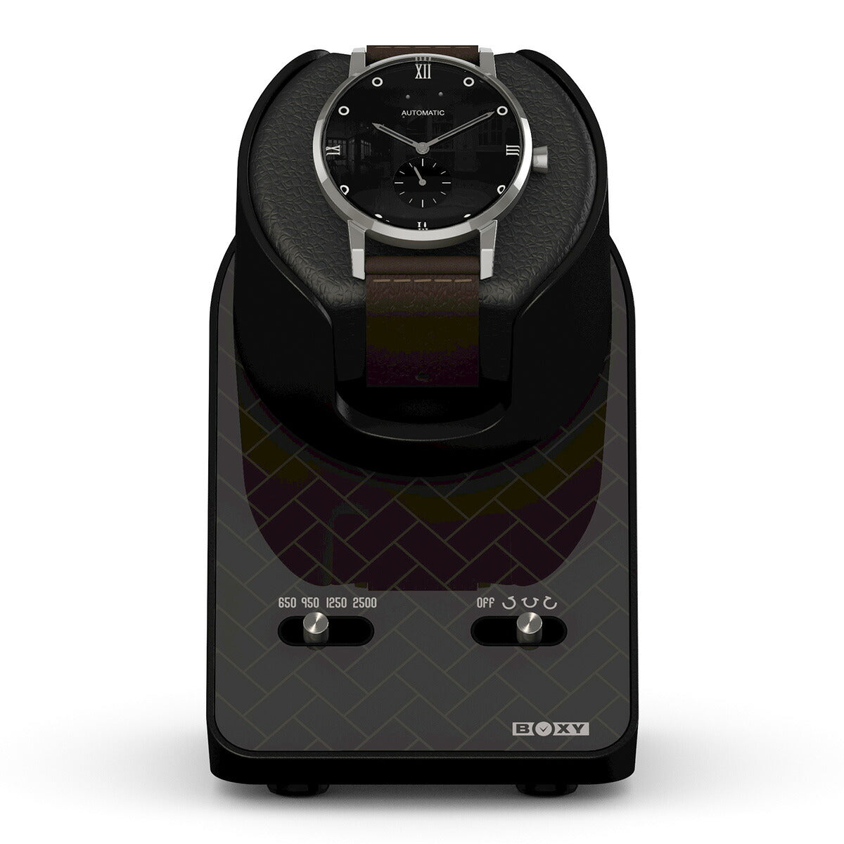 ボクシーデザイン BOXY Design ウォッチワインダー ワインディングマシーン BLDC WINDER Night Stand 1本巻き ブラック NS-BLDC-BK