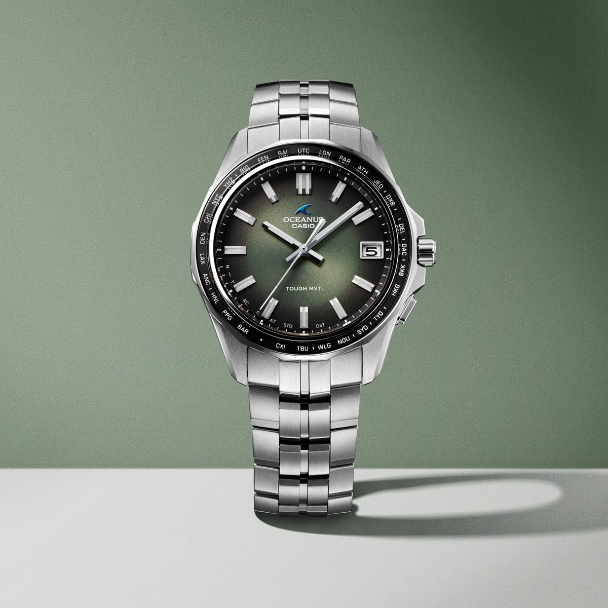 オシアナス Manta マンタ OCW-S400RA-3AJF メンズ 腕時計 電波 ソーラー CASIO OCEANUS カシオ Premium Production Line Retro Tone Collection【2025 新作】
