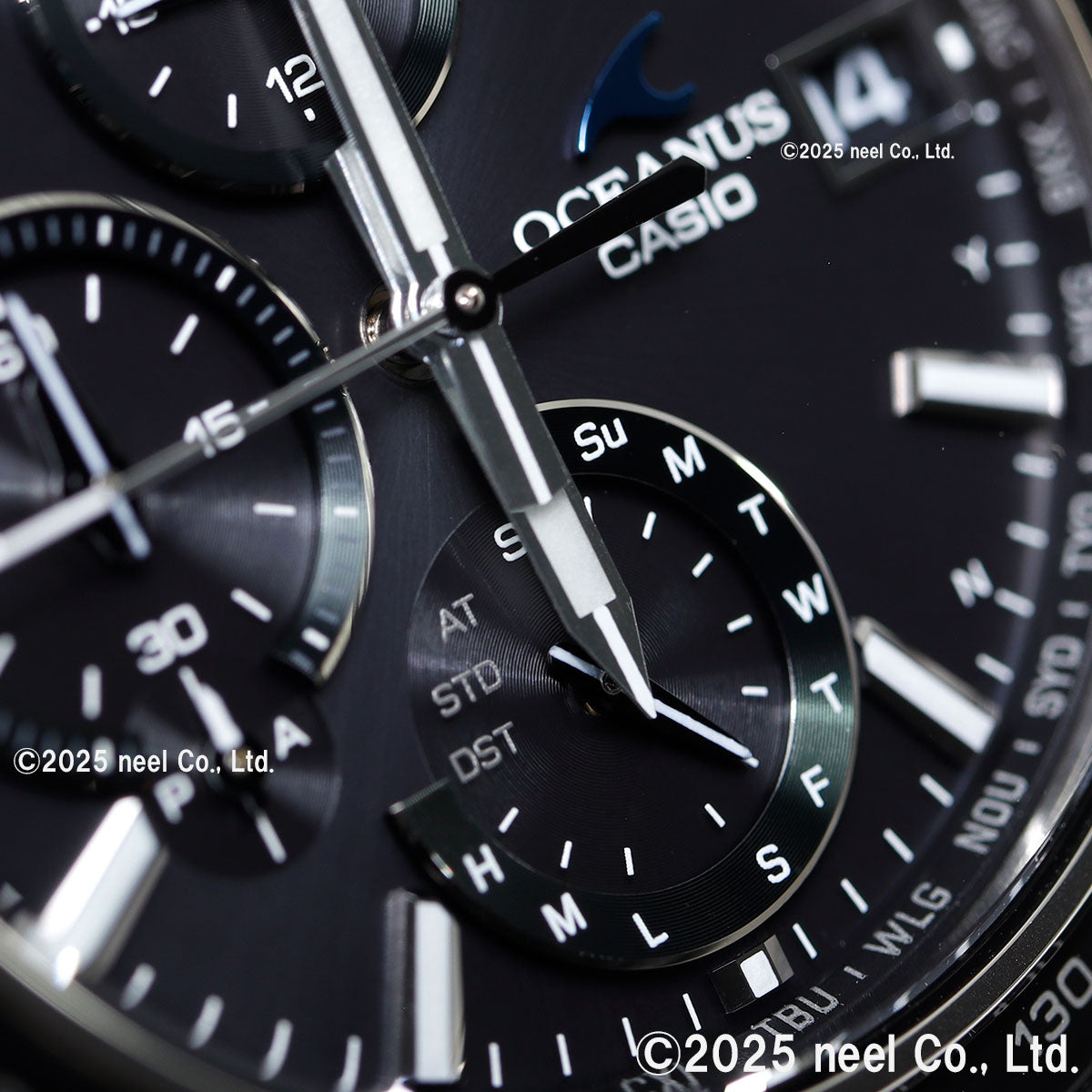 オシアナス Manta マンタ OCW-S7000-1A2JF メンズ 腕時計 電波 ソーラー CASIO カシオ 日本製 Premium Production Line【2025 新作】