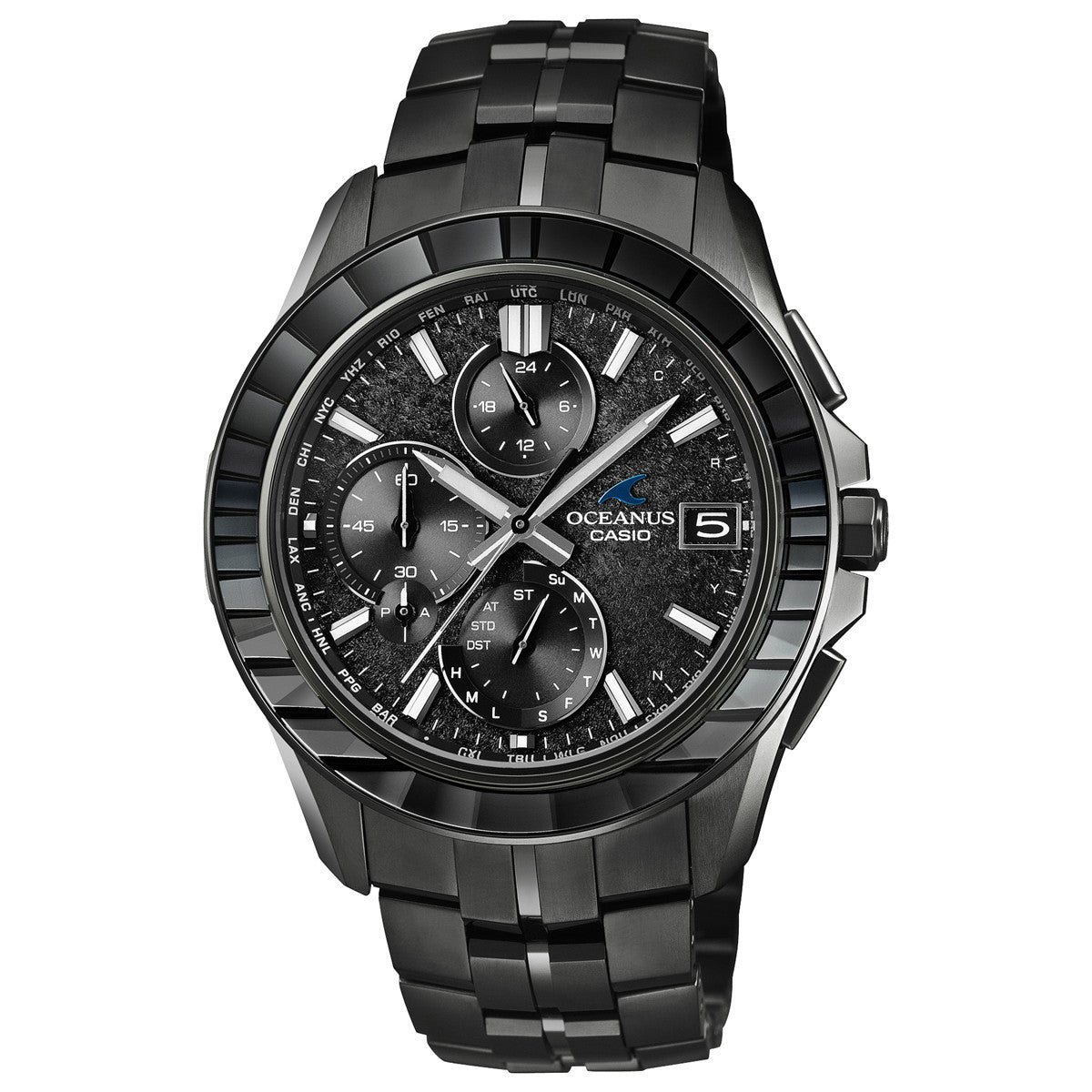オシアナス Manta マンタ 限定 OCW-S7000CN-1AJF メンズ 腕時計 電波 ソーラー タフソーラー CASIO OCEANUS カシオ 日本製 Premium Production Line【2025 新作】