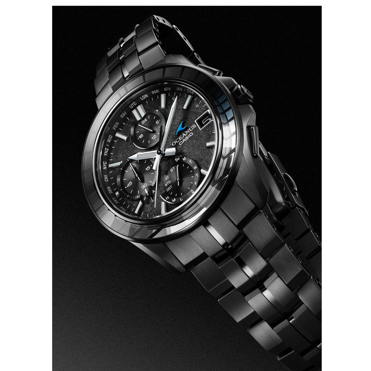 オシアナス Manta マンタ 限定 OCW-S7000CN-1AJF メンズ 腕時計 電波 ソーラー タフソーラー CASIO OCEANUS カシオ 日本製 Premium Production Line【2025 新作】