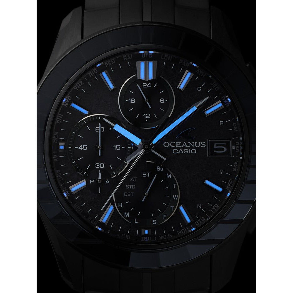 オシアナス Manta マンタ 限定 OCW-S7000CN-1AJF メンズ 腕時計 電波 ソーラー タフソーラー CASIO OCEANUS カシオ 日本製 Premium Production Line【2025 新作】