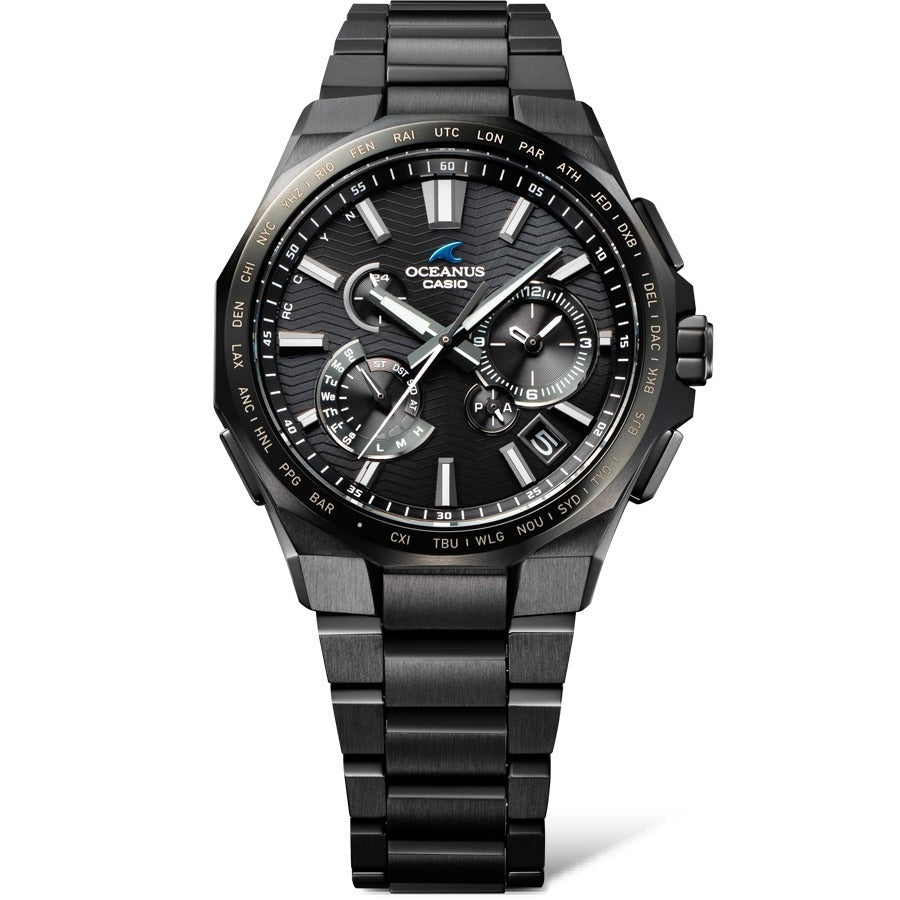 オシアナス 電波 ソーラー 腕時計 メンズ OCW-T6000B-1AJF カシオ 日本製 CASIO OCEANUS CLASSIC LINE Premium Production Line【2025 新作】