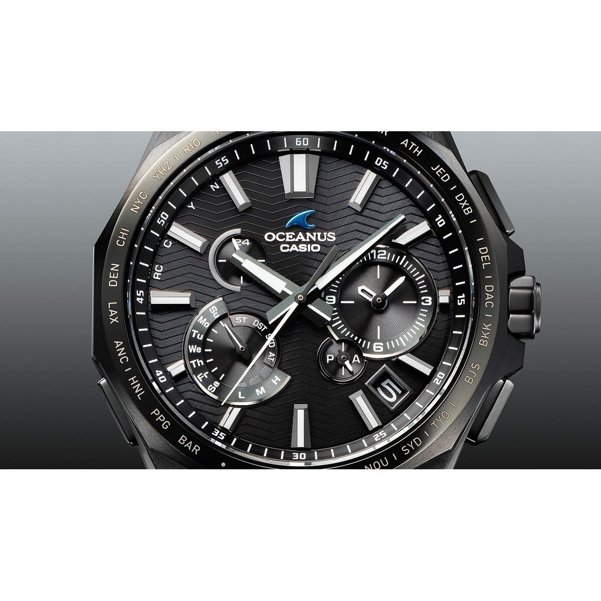 オシアナス 電波 ソーラー 腕時計 メンズ OCW-T6000B-1AJF カシオ 日本製 CASIO OCEANUS CLASSIC LINE Premium Production Line【2025 新作】