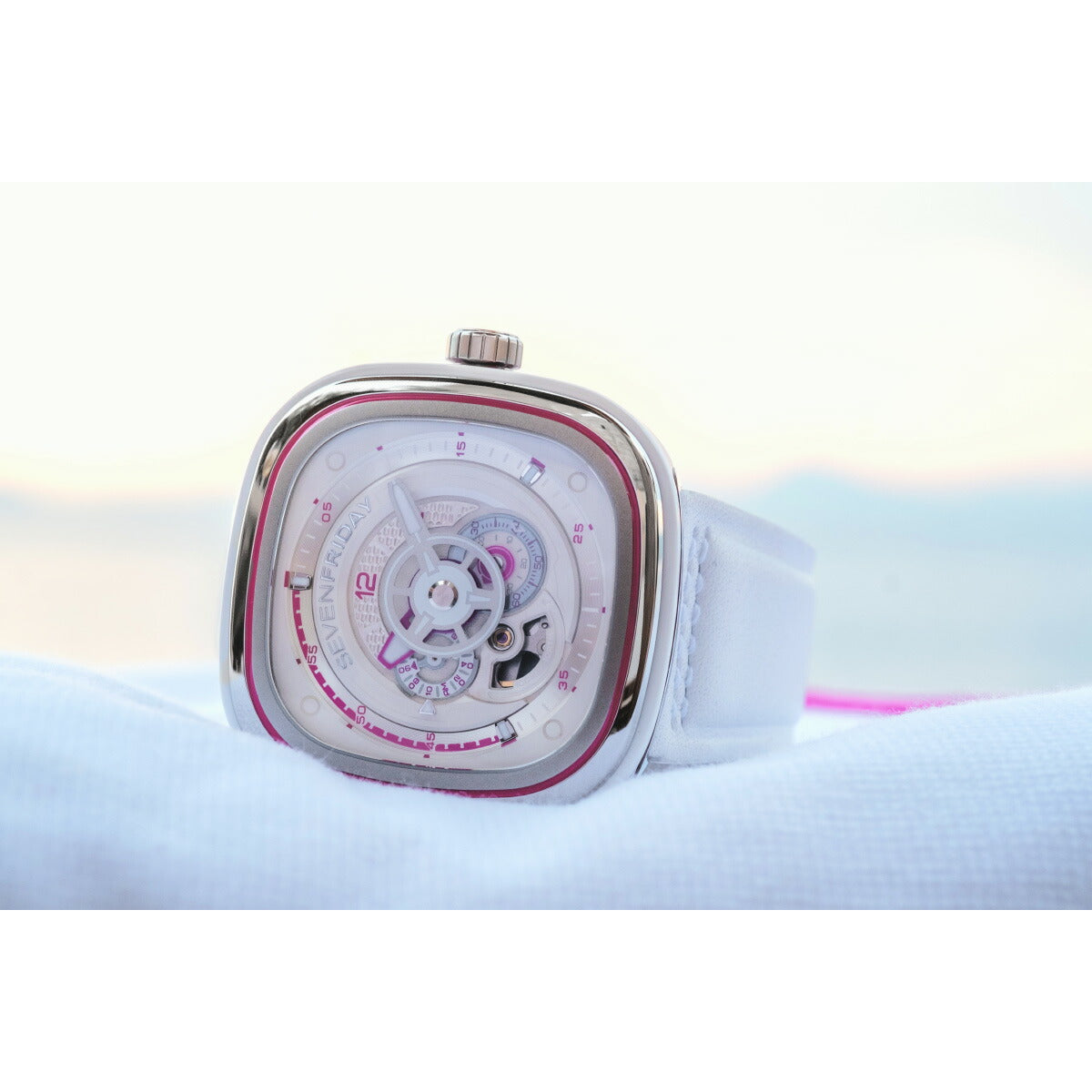 セブンフライデー SEVENFRIDAY P3C/12 Beach Club P-Series 腕時計 メンズ 自動巻き