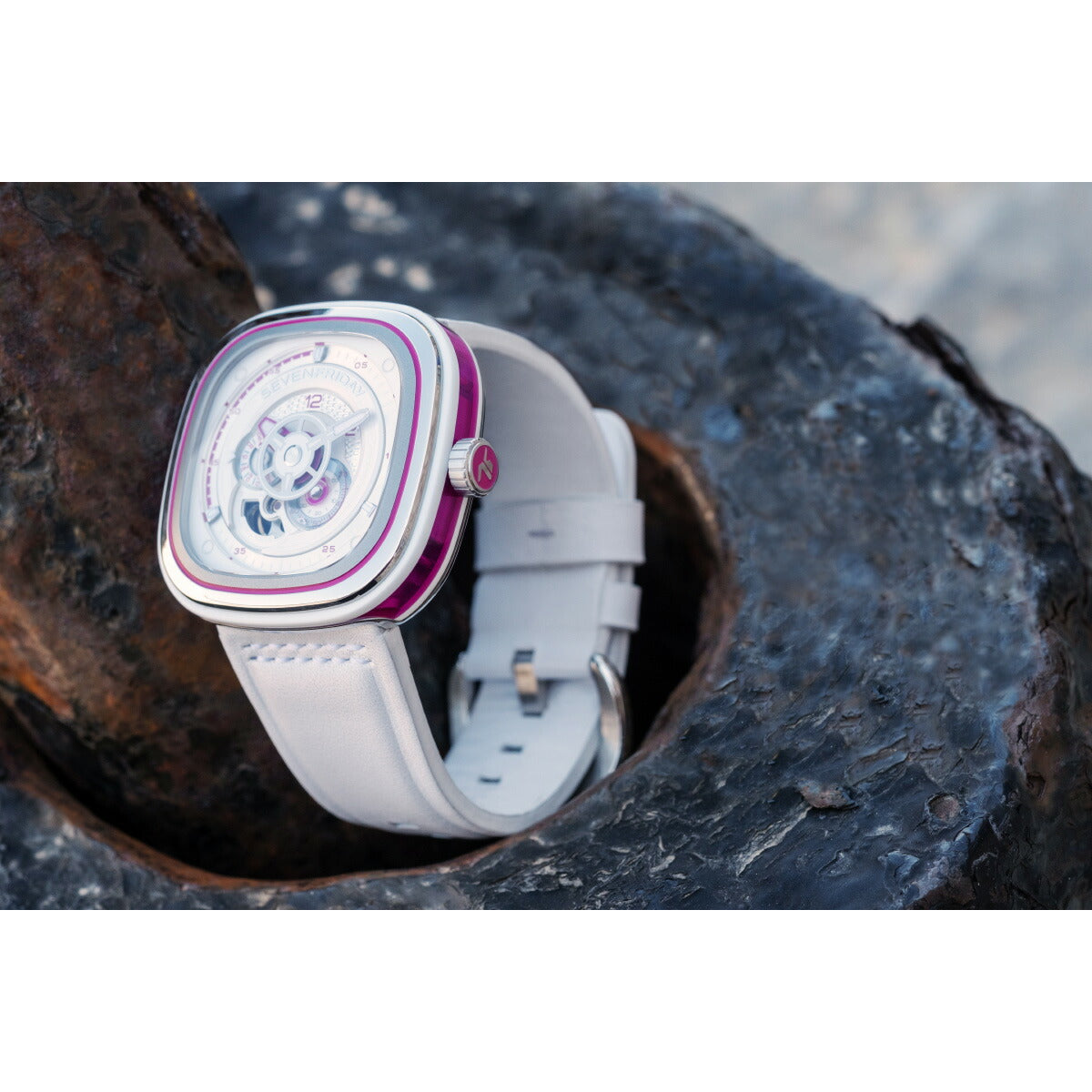 セブンフライデー SEVENFRIDAY P3C/12 Beach Club P-Series 腕時計 メンズ 自動巻き