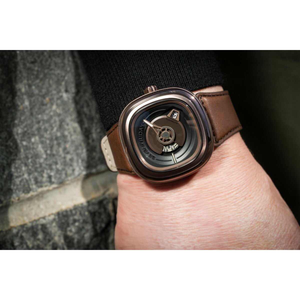 セブンフライデー SEVENFRIDAY PE2/01 PE-Series 腕時計 メンズ 自動巻き