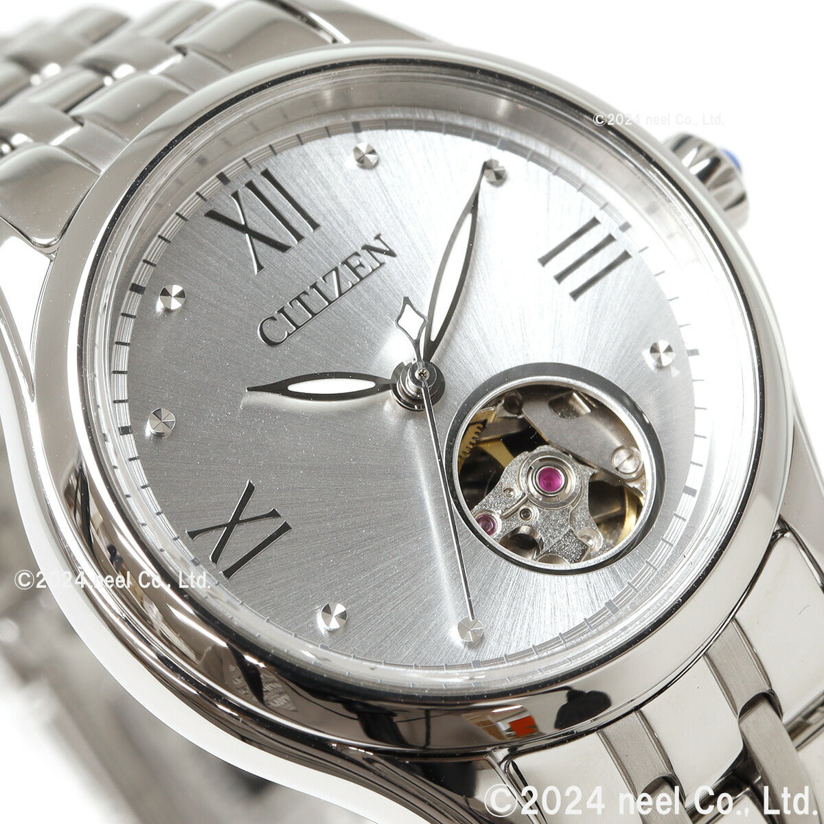 シチズンコレクション CITIZEN COLLECTION メカニカル 自動巻き 機械式 腕時計 レディース PR1040-88A オープンハート【2024 新作】