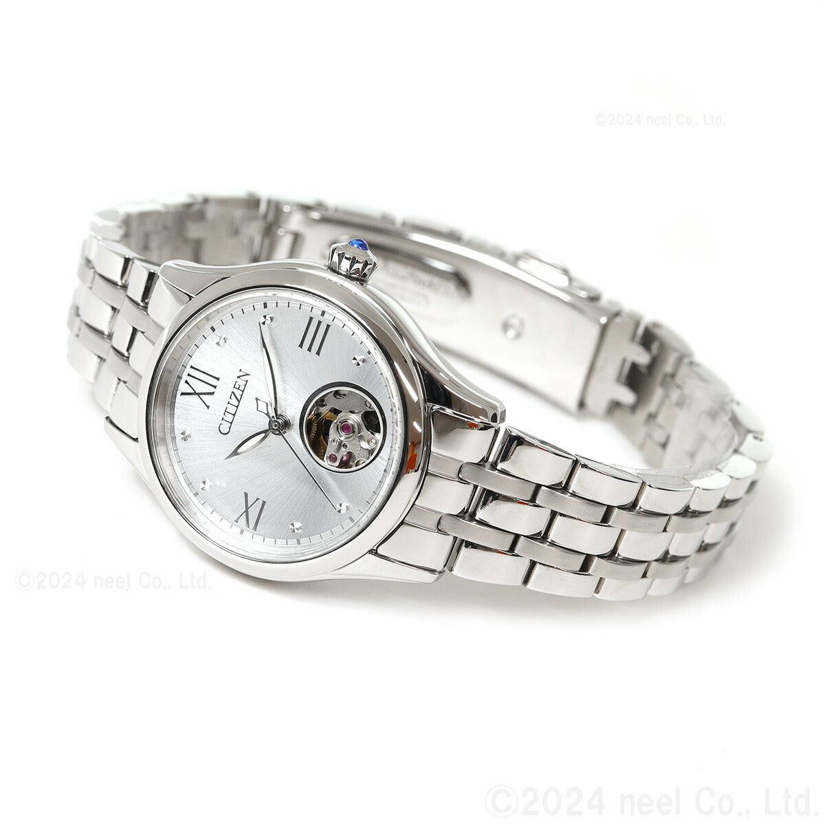 シチズンコレクション CITIZEN COLLECTION メカニカル 自動巻き 機械式 腕時計 レディース PR1040-88A オープンハート【2024 新作】