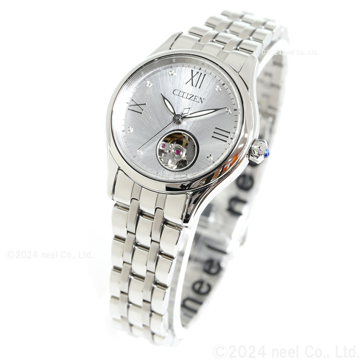 シチズンコレクション CITIZEN COLLECTION メカニカル 自動巻き 機械式 腕時計 レディース PR1040-88A オープンハート【2024 新作】