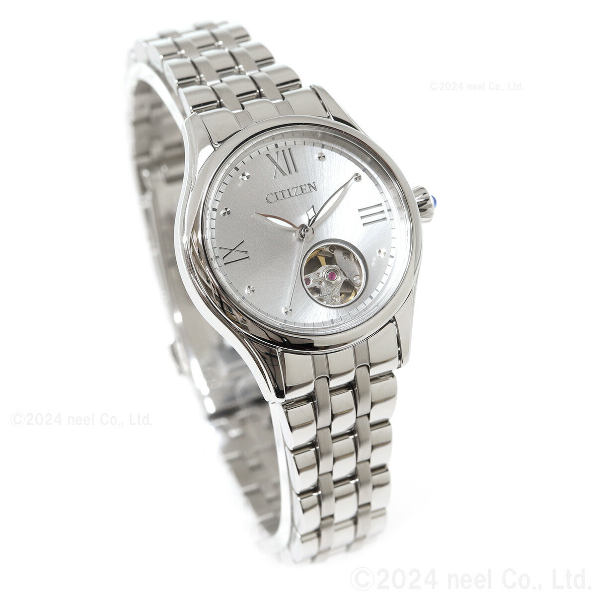 シチズンコレクション CITIZEN COLLECTION メカニカル 自動巻き 機械式 腕時計 レディース PR1040-88A オープンハート【2024 新作】