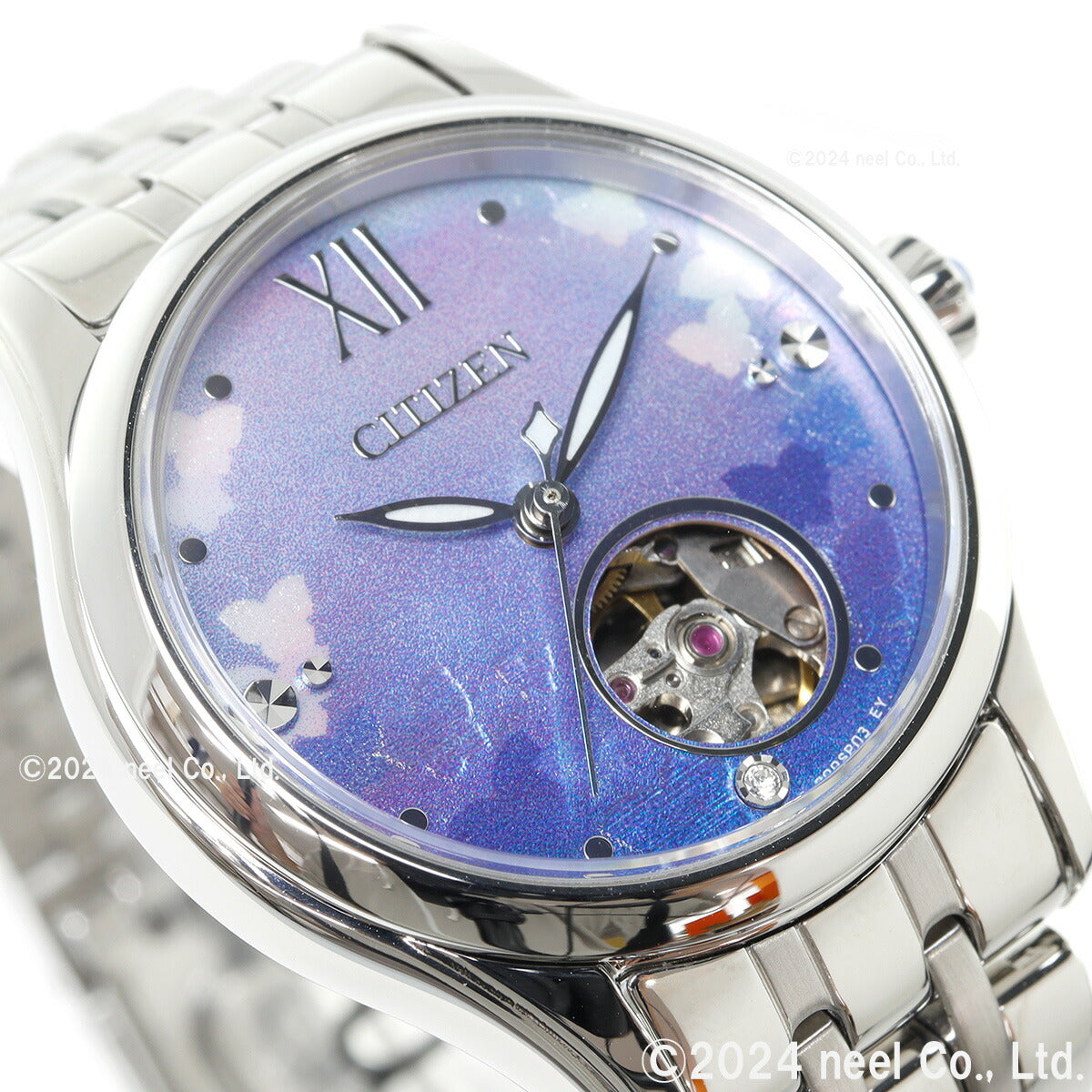 シチズンコレクション CITIZEN COLLECTION メカニカル 自動巻き 機械式 限定モデル 腕時計 レディース PR1040-88N オープンハート【2024 新作】