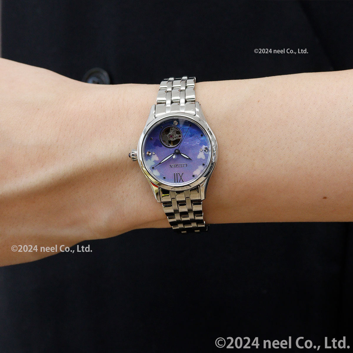 シチズンコレクション CITIZEN COLLECTION メカニカル 自動巻き 機械式 限定モデル 腕時計 レディース PR1040-88N オープンハート【2024 新作】