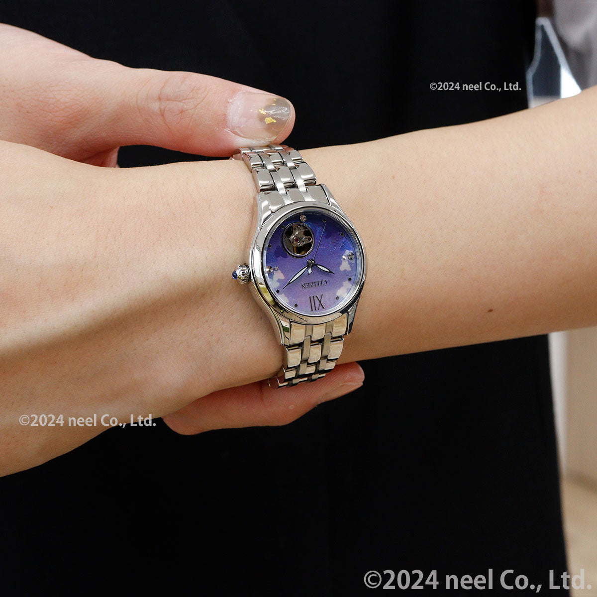 シチズンコレクション CITIZEN COLLECTION メカニカル 自動巻き 機械式 限定モデル 腕時計 レディース PR1040-88N オープンハート【2024 新作】