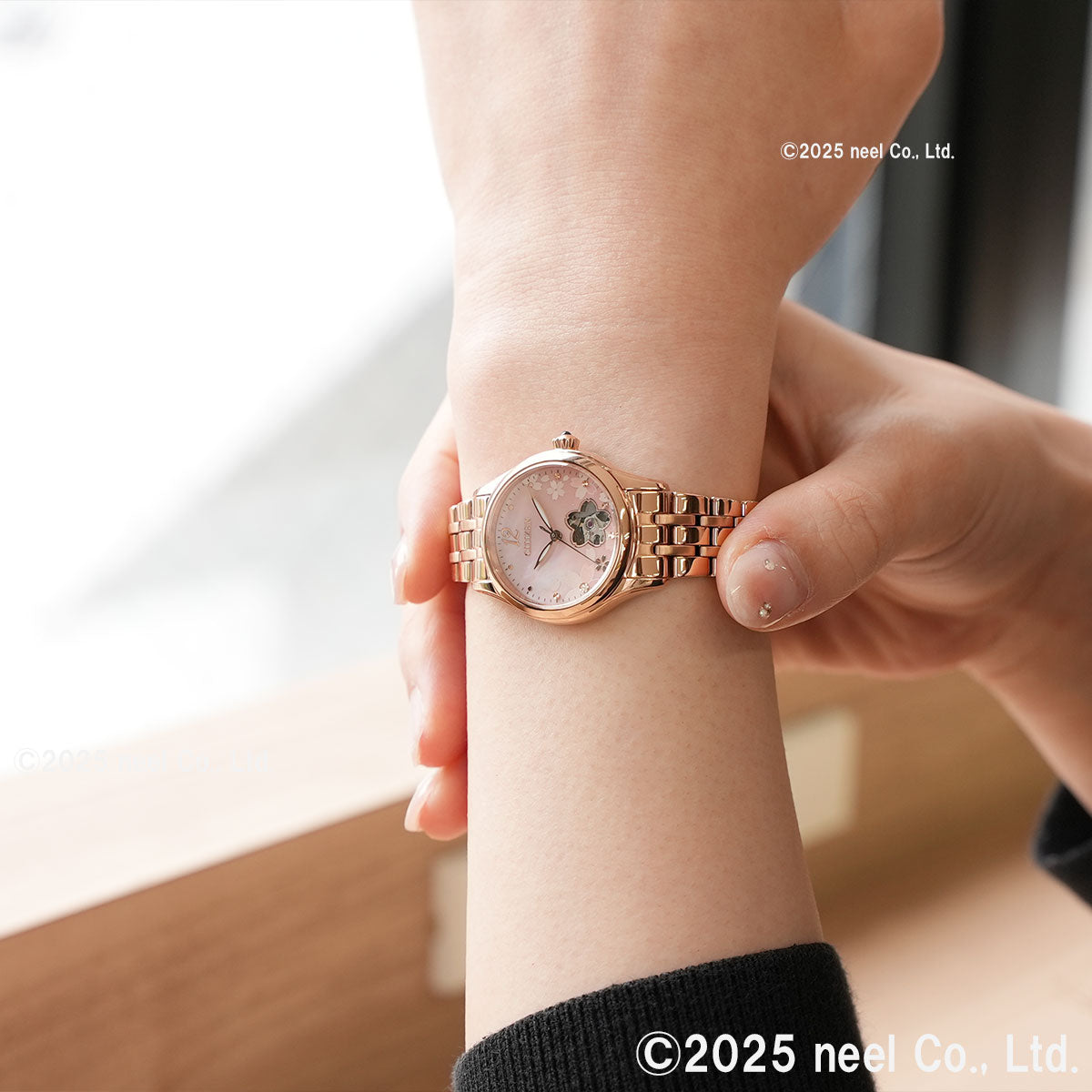 シチズンコレクション CITIZEN COLLECTION メカニカル 自動巻き 機械式 オープンハート 限定モデル 桜 腕時計 レディース PR1042-82Y【2025 新作】