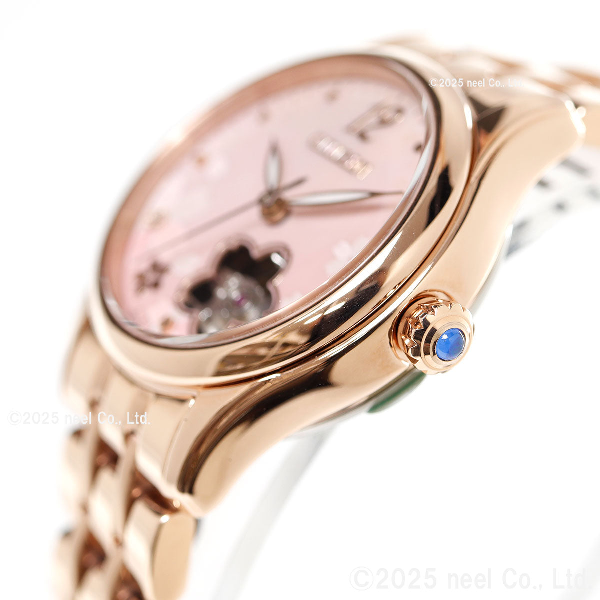シチズンコレクション CITIZEN COLLECTION メカニカル 自動巻き 機械式 オープンハート 限定モデル 桜 腕時計 レディース PR1042-82Y【2025 新作】