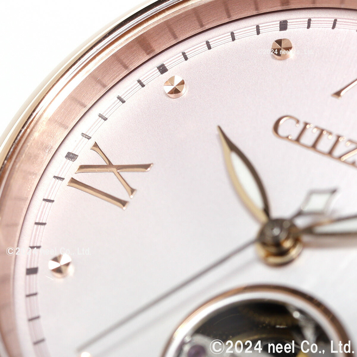 シチズンコレクション CITIZEN COLLECTION メカニカル 自動巻き 機械式 腕時計 レディース PR1044-87X オープンハート【2024 新作】