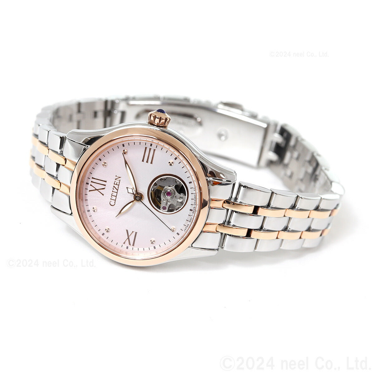 シチズンコレクション CITIZEN COLLECTION メカニカル 自動巻き 機械式 腕時計 レディース PR1044-87X オープンハート【2024 新作】