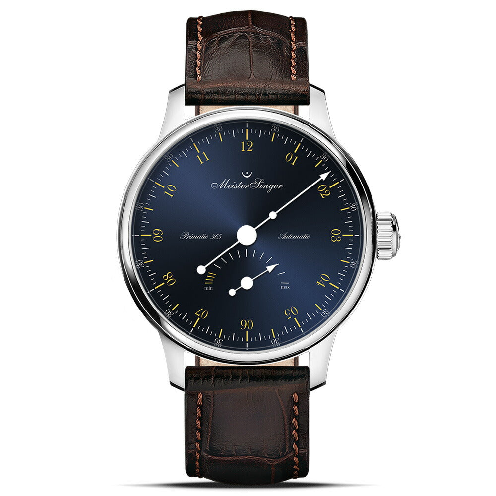 マイスタージンガー MeisterSinger プリマティック 365 サンバースト スティールブルー&ゴールド Primatic 365 自動巻き 腕時計 PR365917G【2025 新作】