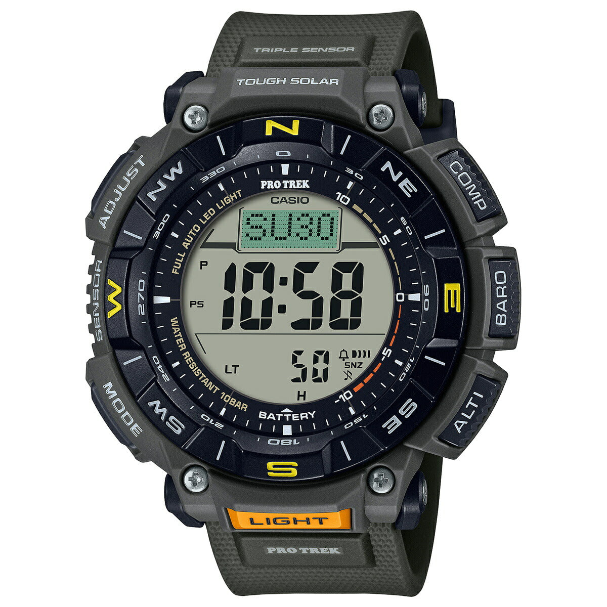 カシオ プロトレック CASIO PRO TREK ソーラー 腕時計 メンズ Climber Line PRG-340-3JF【2024 新作】