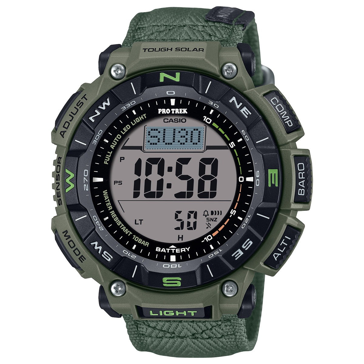 カシオ プロトレック CASIO PRO TREK ソーラー 腕時計 メンズ Climber Line PRG-340B-3JF【2025 新作】