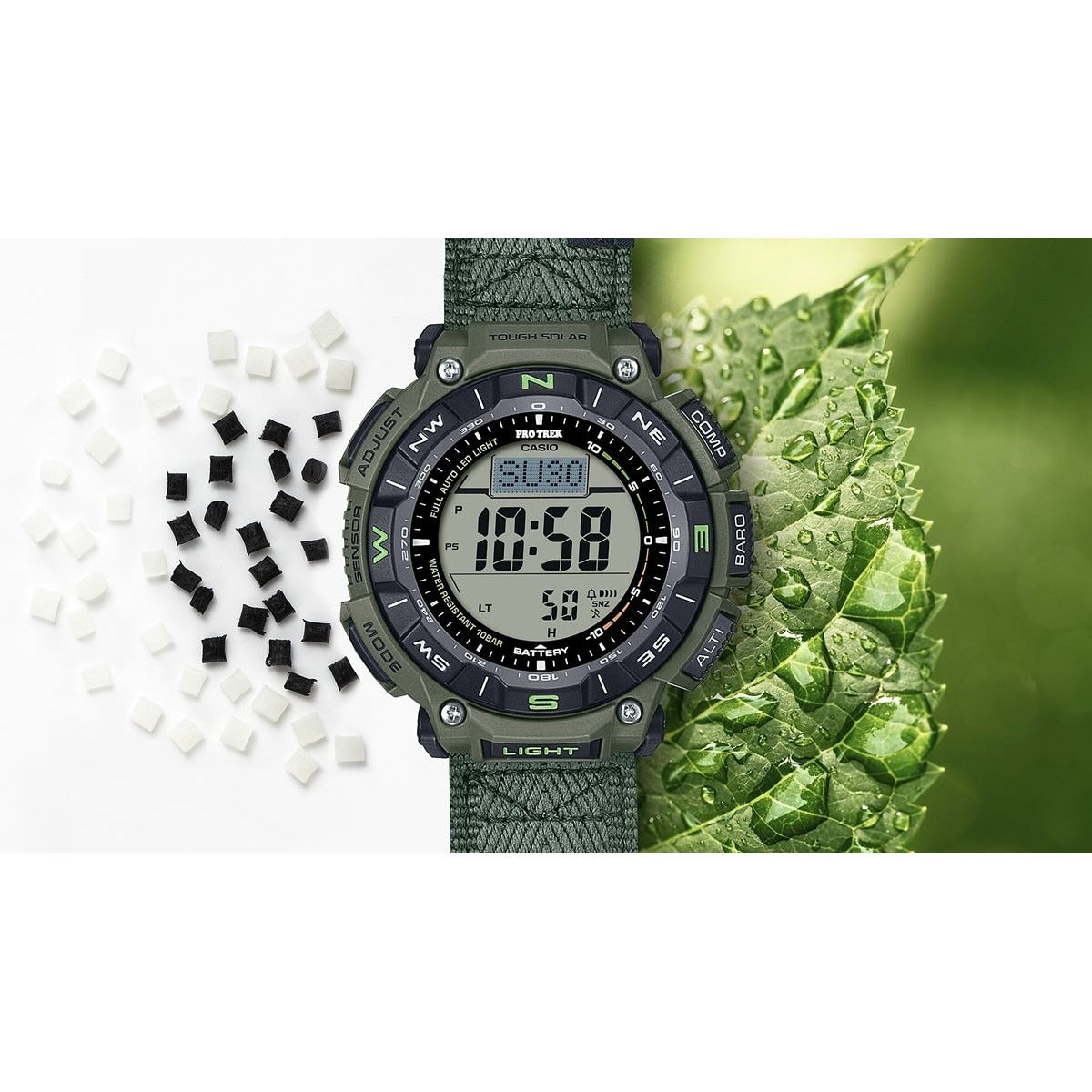 カシオ プロトレック CASIO PRO TREK ソーラー 腕時計 メンズ Climber Line PRG-340B-3JF【2025 新作】