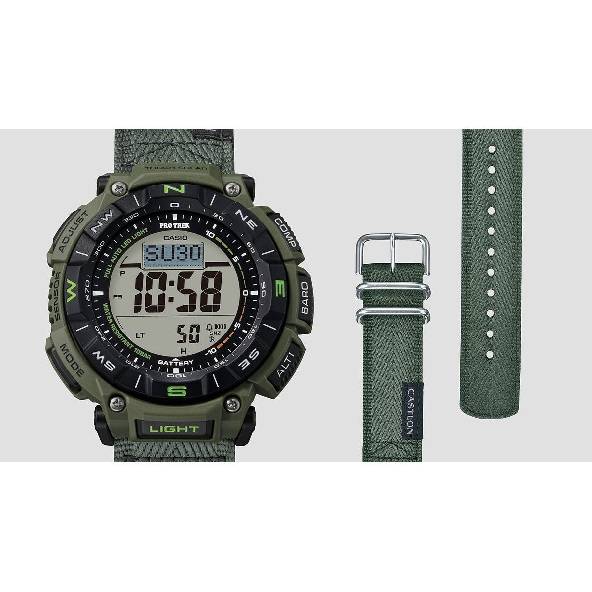 カシオ プロトレック CASIO PRO TREK ソーラー 腕時計 メンズ Climber Line PRG-340B-3JF【2025 新作】