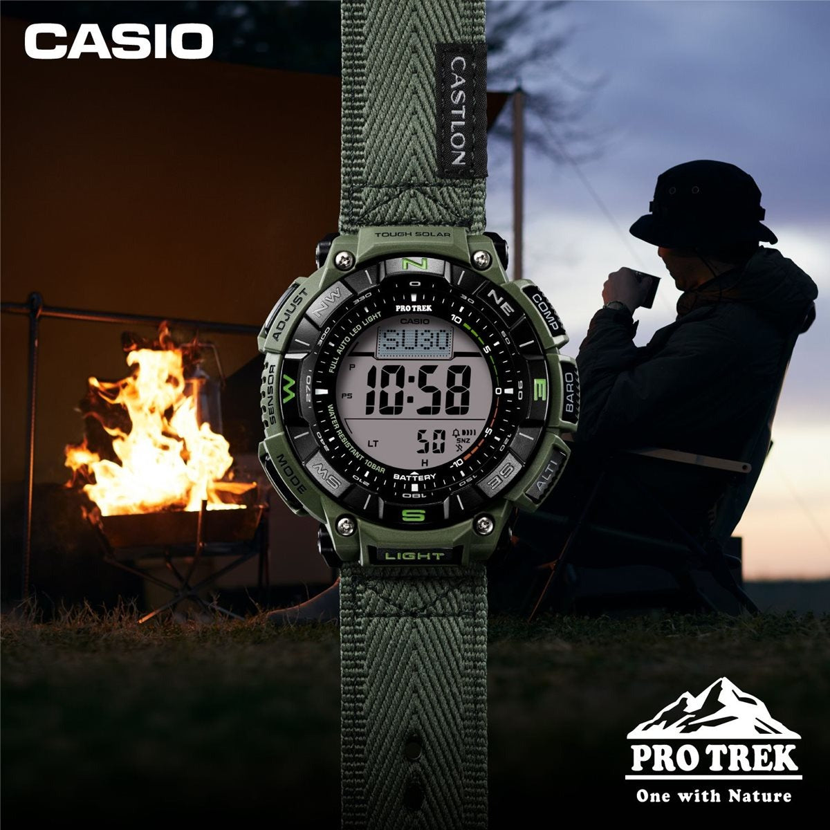 カシオ プロトレック CASIO PRO TREK ソーラー 腕時計 メンズ Climber Line PRG-340B-3JF【2025 新作】