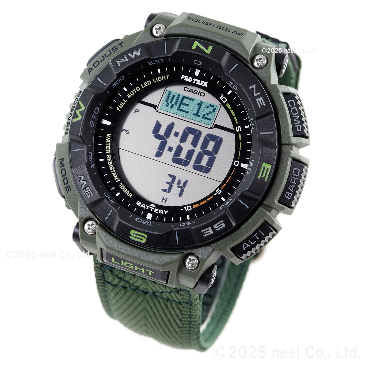 カシオ プロトレック CASIO PRO TREK ソーラー 腕時計 メンズ Climber Line PRG-340B-3JF【2025 新作】