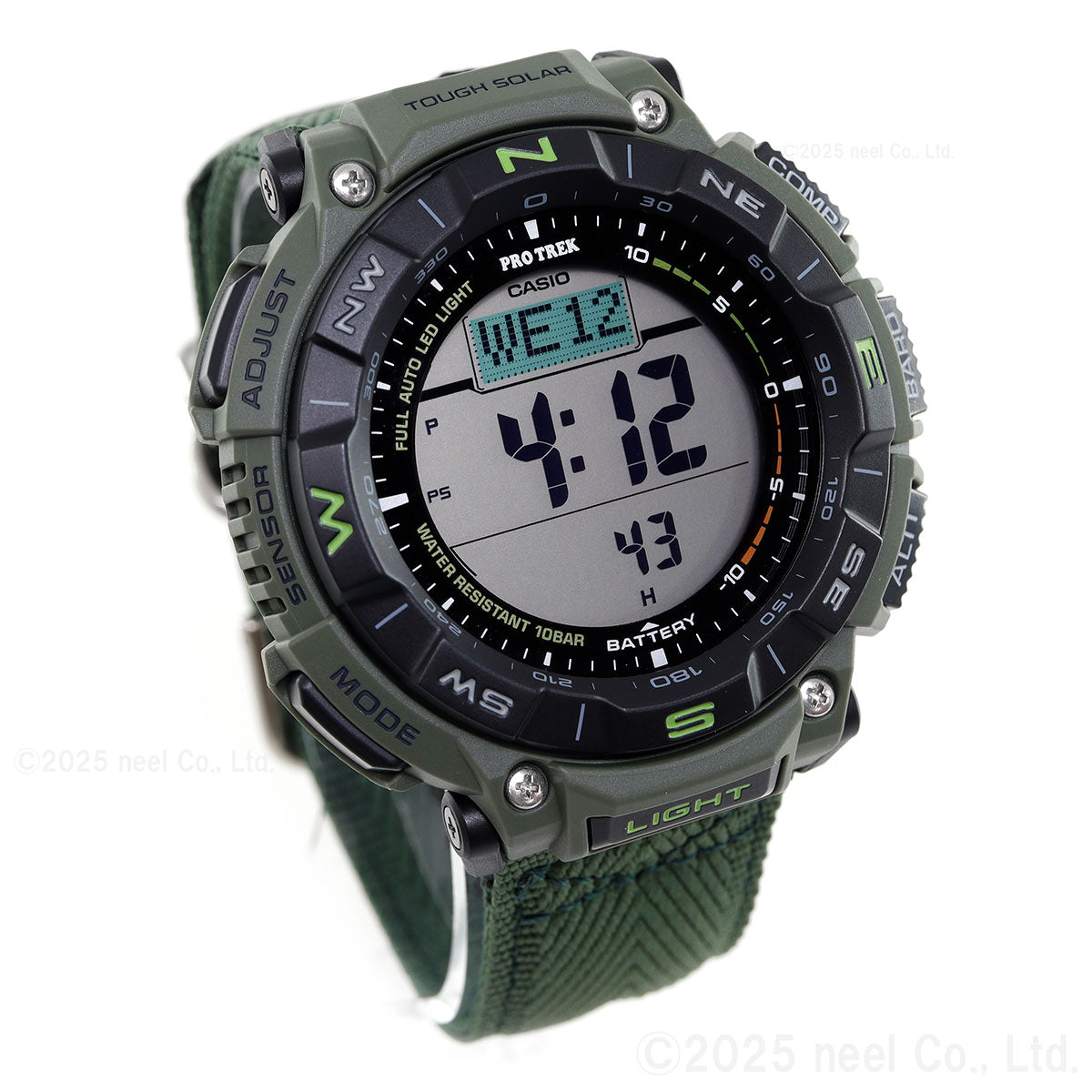 カシオ プロトレック CASIO PRO TREK ソーラー 腕時計 メンズ Climber Line PRG-340B-3JF【2025 新作】