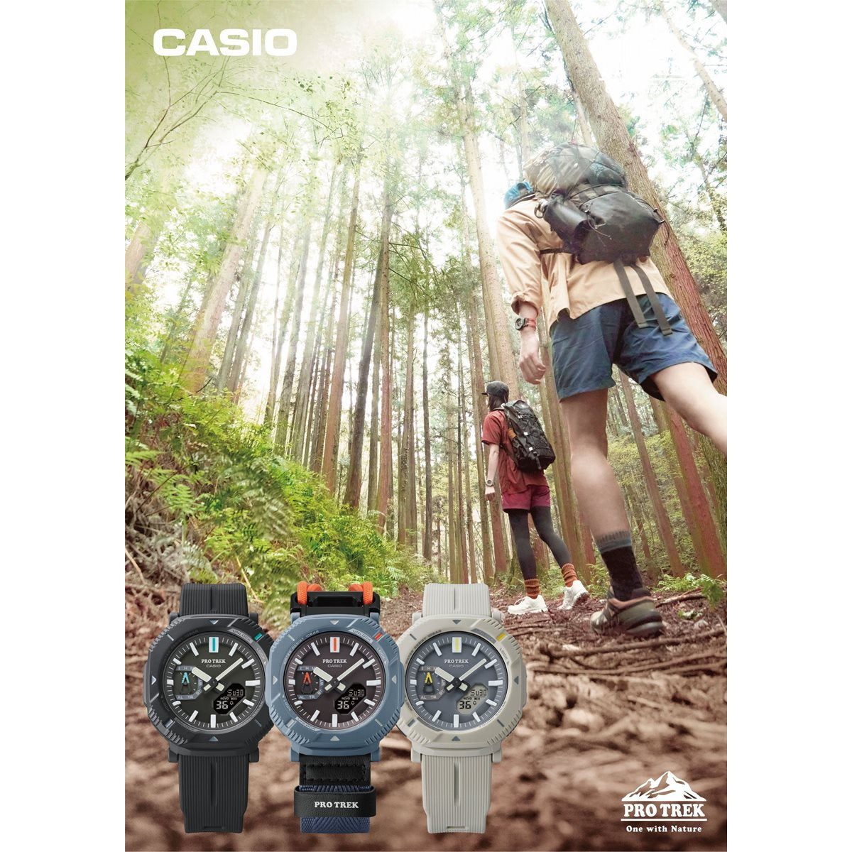 カシオ プロトレック CASIO PRO TREK ソーラー 腕時計 メンズ Hiker Line PRJ-B001B-2JF【2024 新作】