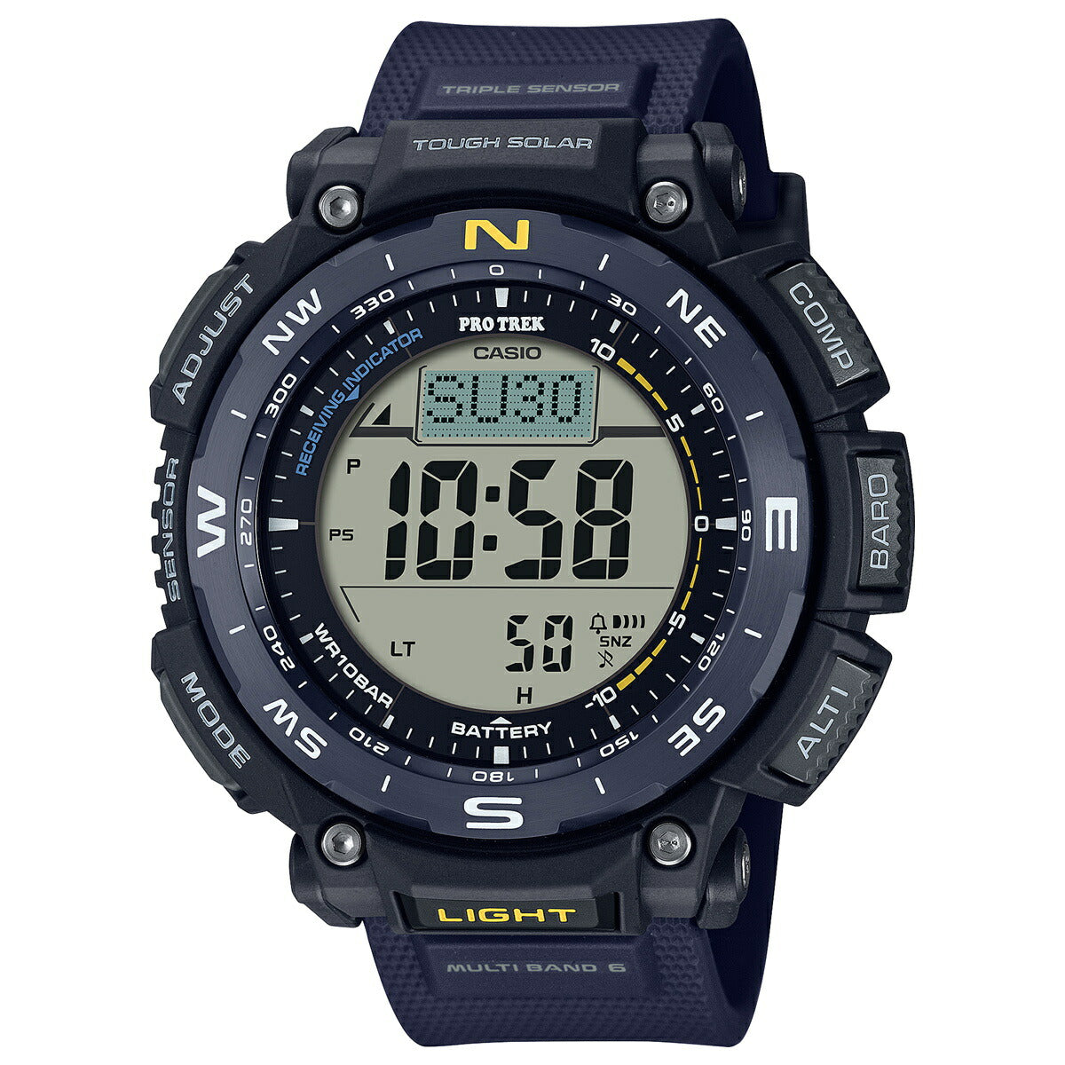 カシオ プロトレック CASIO PRO TREK 電波 ソーラー 腕時計 メンズ Climber Line PRW-3400Y-2JF【2024 新作】