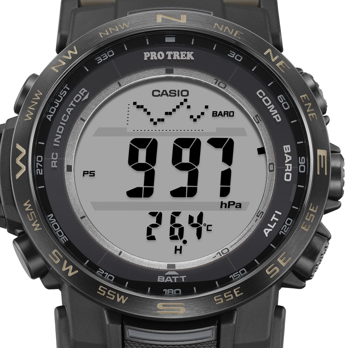 カシオ プロトレック CASIO PRO TREK 電波 ソーラー 腕時計 メンズ Climber Line PRW-35LD-5JF【2025 新作】