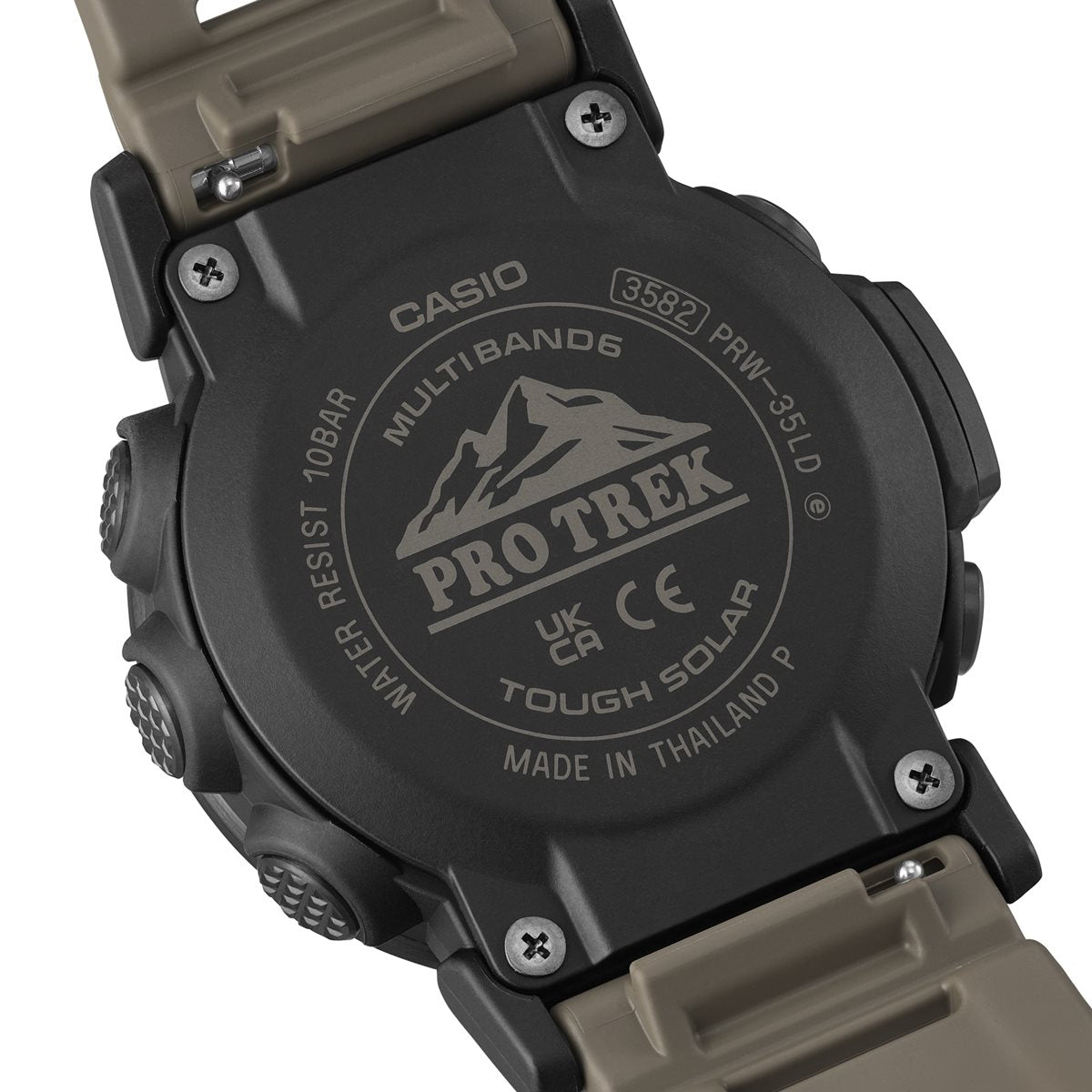 カシオ プロトレック CASIO PRO TREK 電波 ソーラー 腕時計 メンズ Climber Line PRW-35LD-5JF【2025 新作】