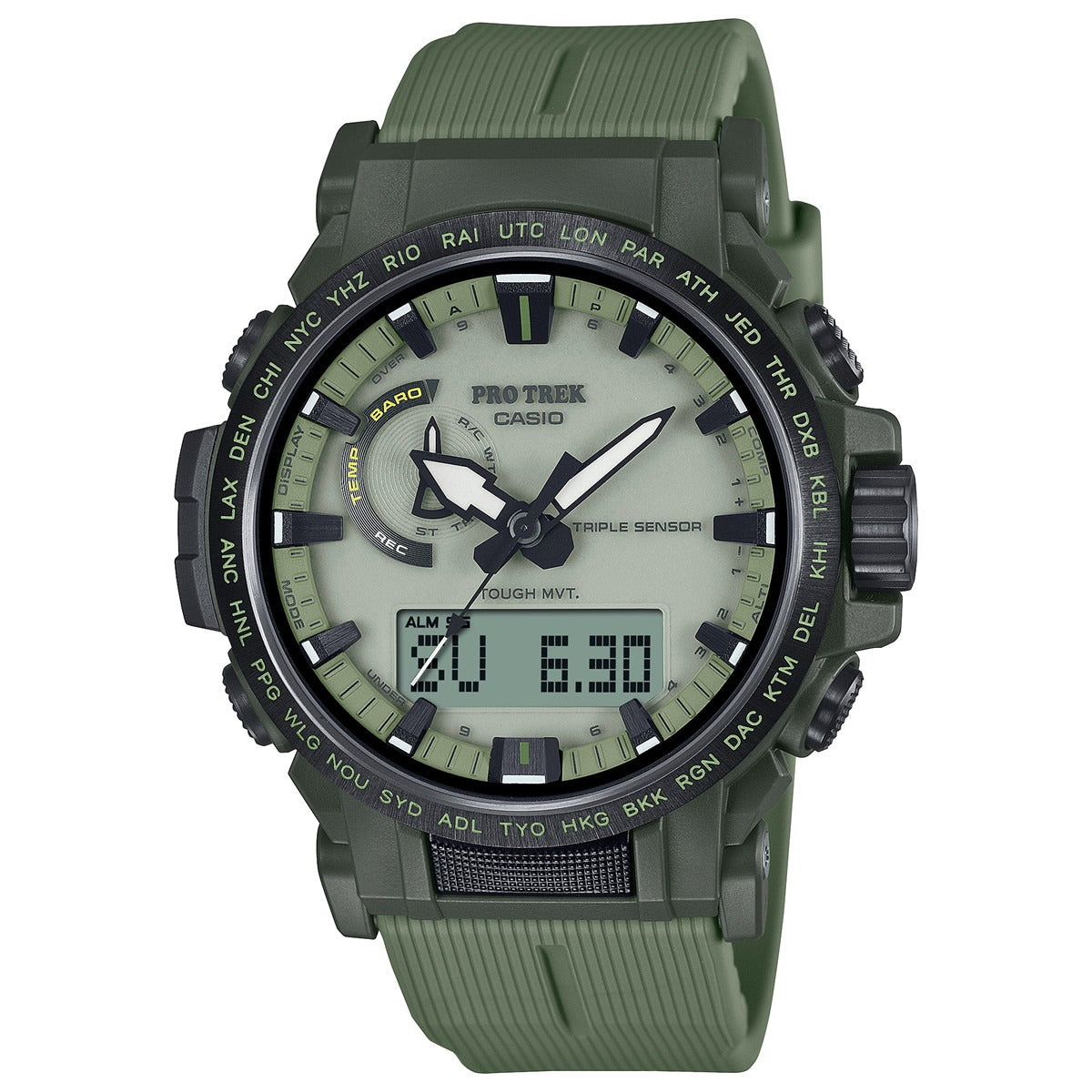 カシオ プロトレック CASIO PRO TREK 電波 ソーラー 腕時計 メンズ Climber Line PRW-61LD-3JF【2025 新作】