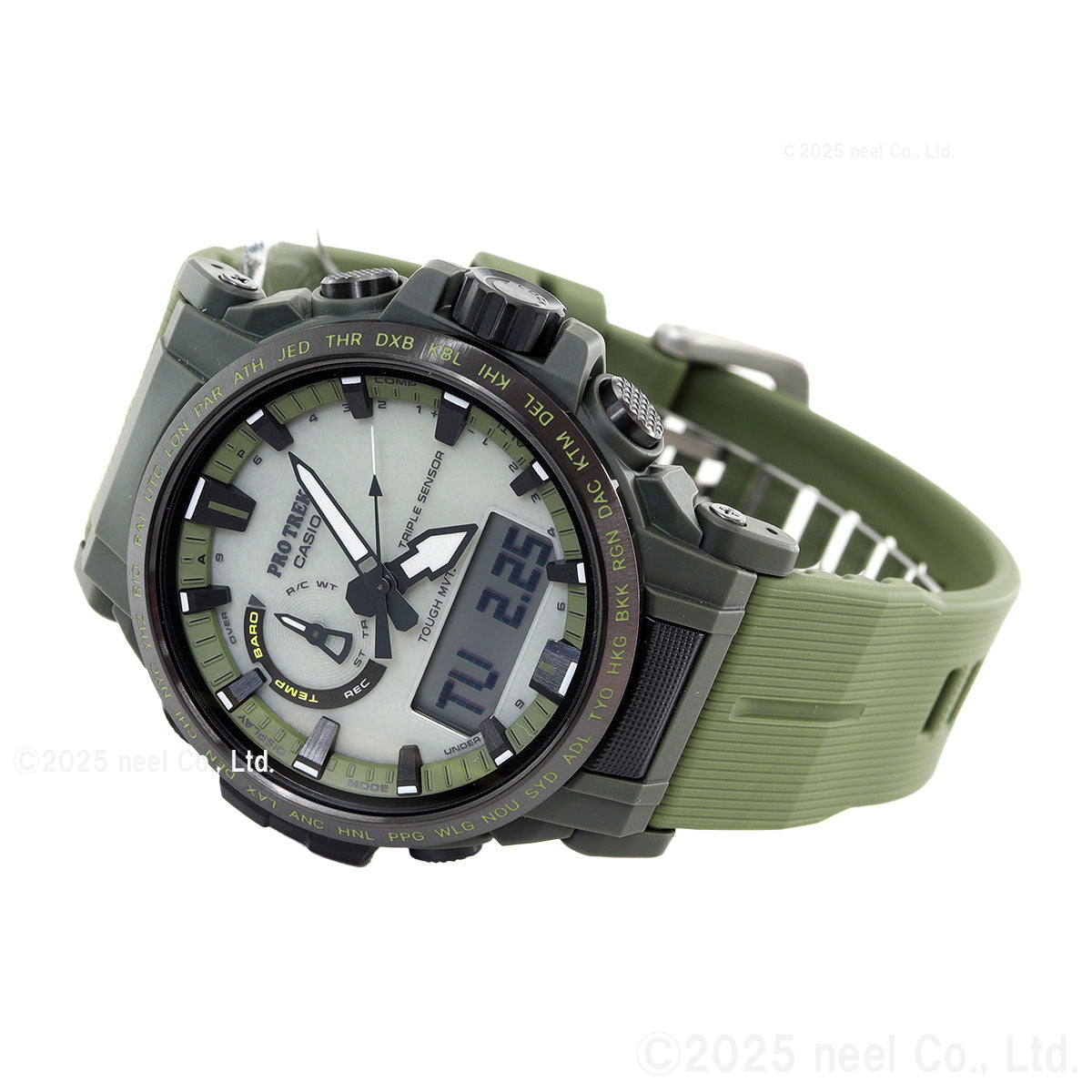 カシオ プロトレック CASIO PRO TREK 電波 ソーラー 腕時計 メンズ Climber Line PRW-61LD-3JF【2025 新作】