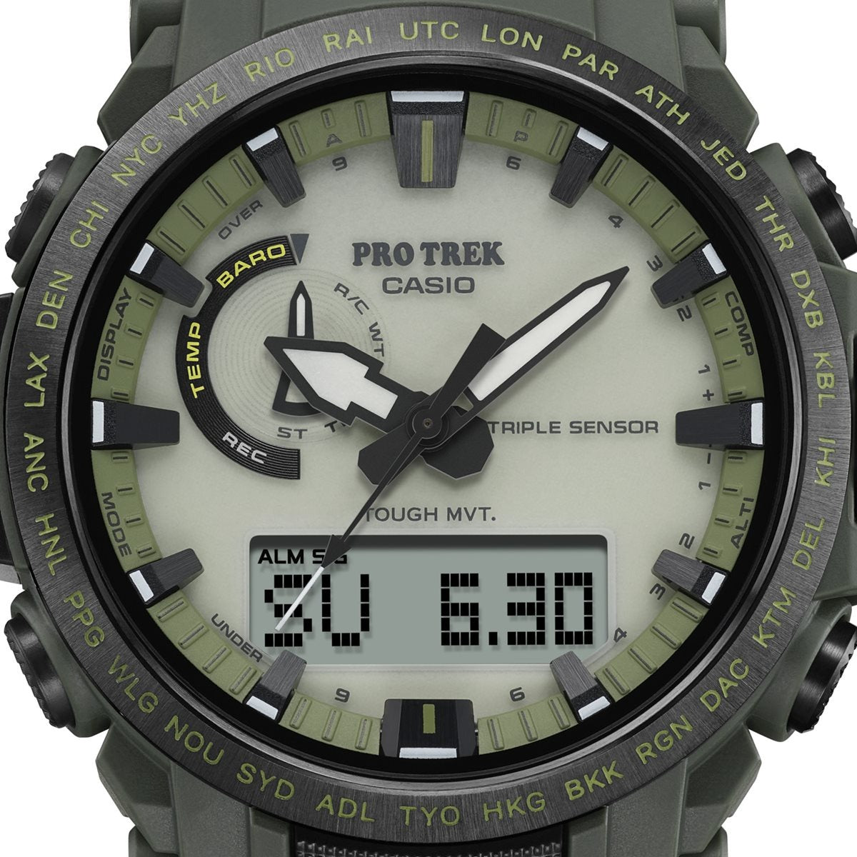 カシオ プロトレック CASIO PRO TREK 電波 ソーラー 腕時計 メンズ Climber Line PRW-61LD-3JF【2025 新作】