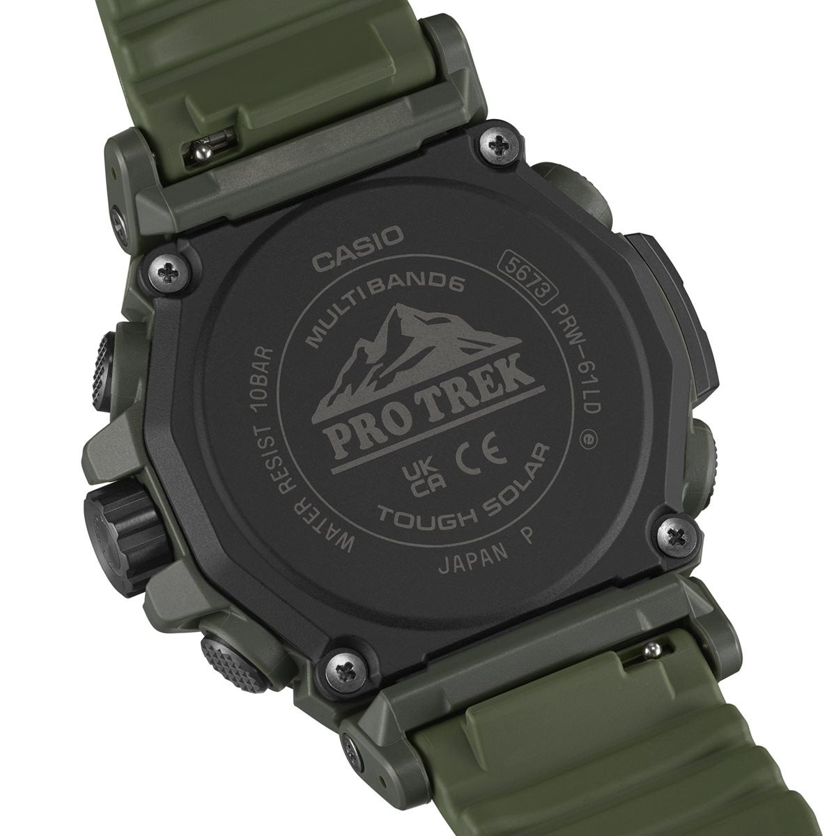 カシオ プロトレック CASIO PRO TREK 電波 ソーラー 腕時計 メンズ Climber Line PRW-61LD-3JF【2025 新作】