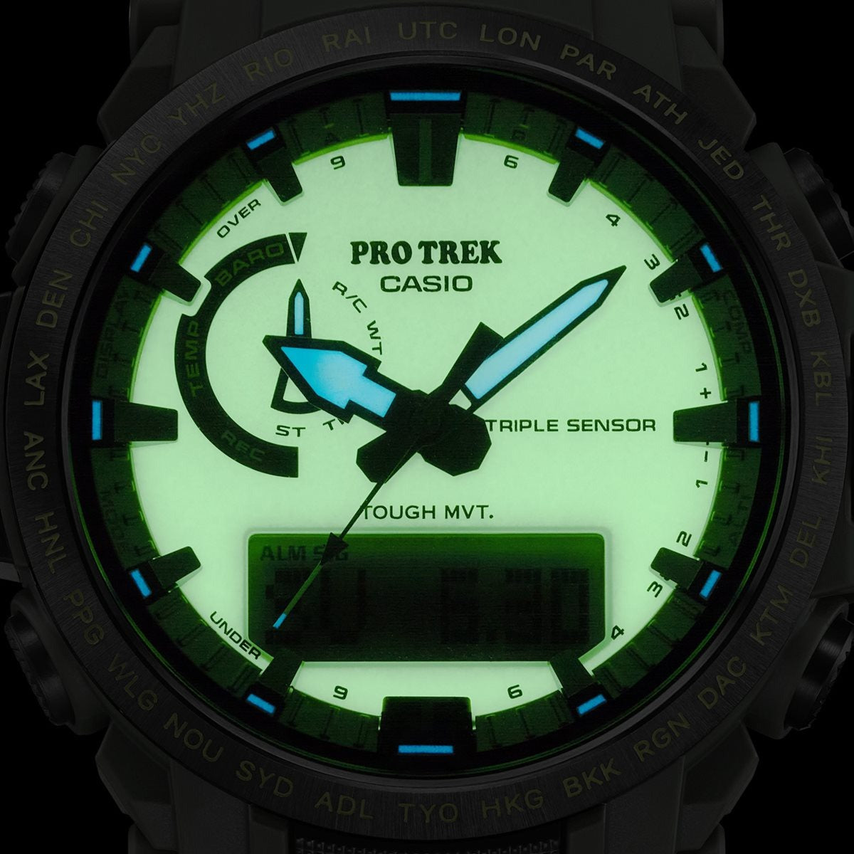 カシオ プロトレック CASIO PRO TREK 電波 ソーラー 腕時計 メンズ Climber Line PRW-61LD-3JF【2025 新作】