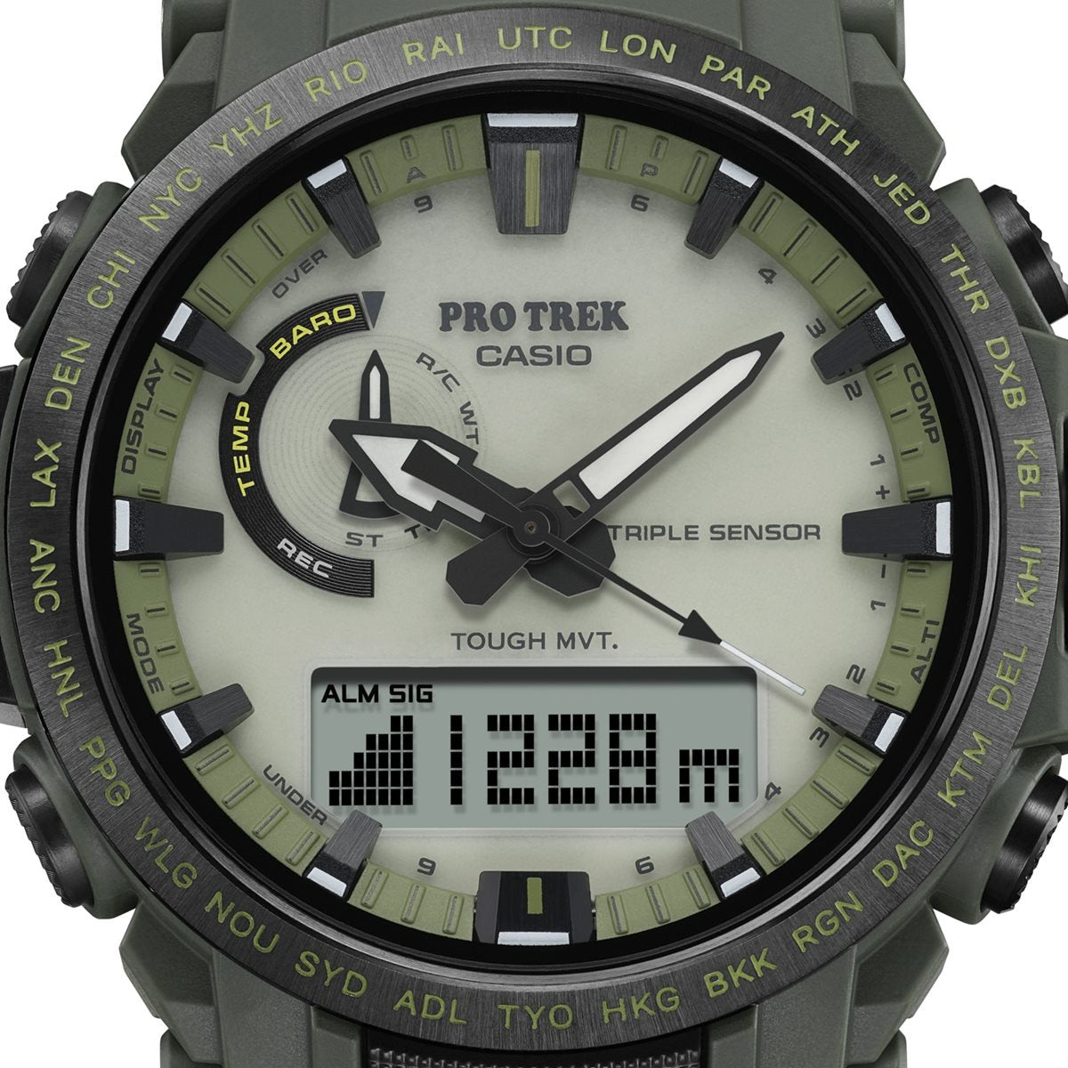カシオ プロトレック CASIO PRO TREK 電波 ソーラー 腕時計 メンズ Climber Line PRW-61LD-3JF【2025 新作】