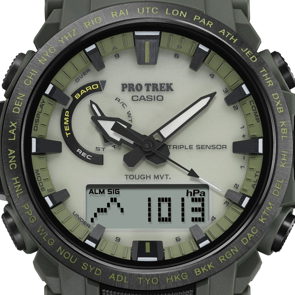 カシオ プロトレック CASIO PRO TREK 電波 ソーラー 腕時計 メンズ Climber Line PRW-61LD-3JF【2025 新作】