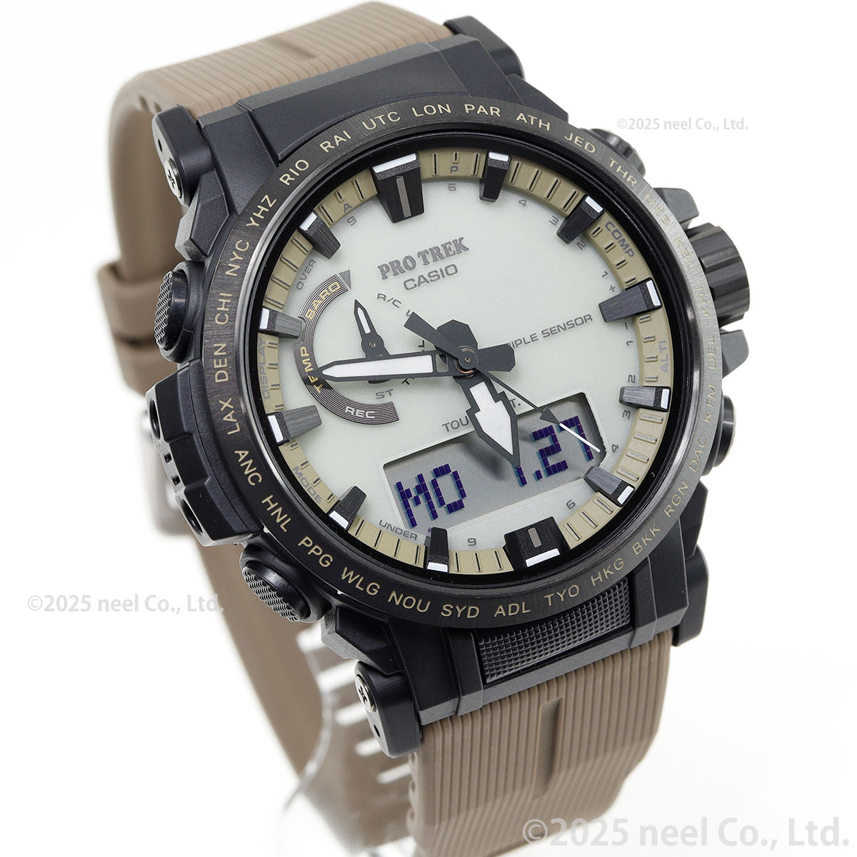 カシオ プロトレック CASIO PRO TREK 電波 ソーラー 腕時計 メンズ Climber Line PRW-61LD-5JF